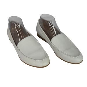 Dansko White Leather Loafers Women’s EU 39 Slip On Comfort Shoes